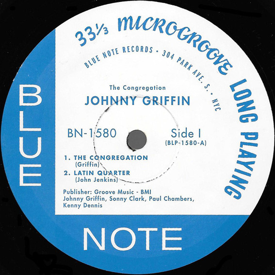 Johnny Griffin - The Congregation | Blue Note (1580) - 3 Johnny Griffin - The Congregation | Blue Note (1580) - 3