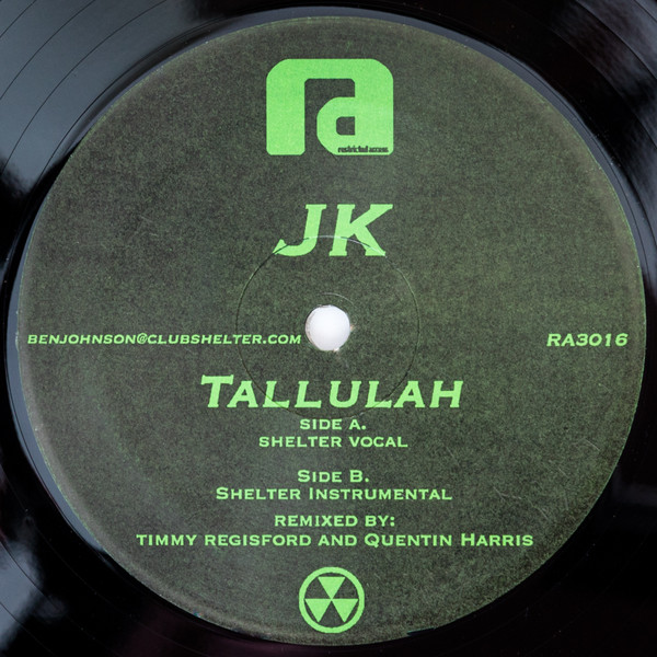 Jay Kay - Tallulah | Restricted Access (RA3016) - main Jay Kay - Tallulah | Restricted Access (RA3016) - main