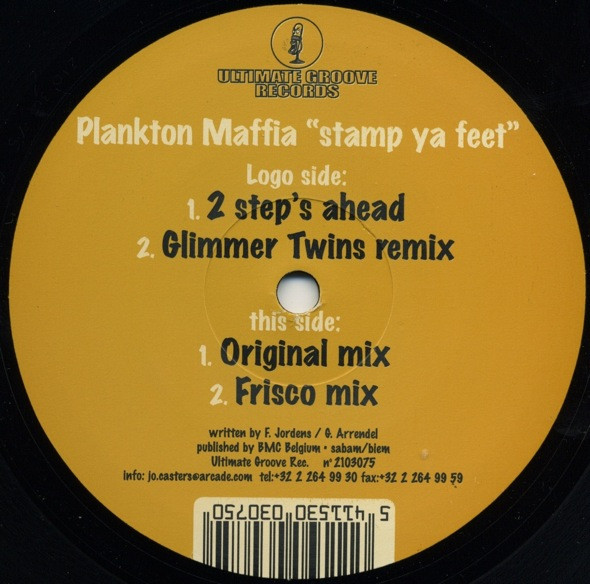 Plankton Maffia - Stamp Ya Feet | Ultimate Groove Records (2103075)