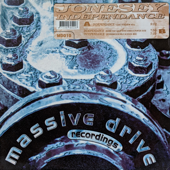 Jonesey - Independance | Massive Drive Recordings (MD010)
