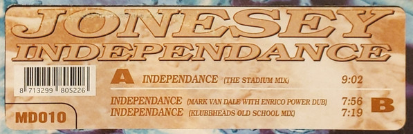 Jonesey - Independance | Massive Drive Recordings (MD010) - 3 Jonesey - Independance | Massive Drive Recordings (MD010) - 3