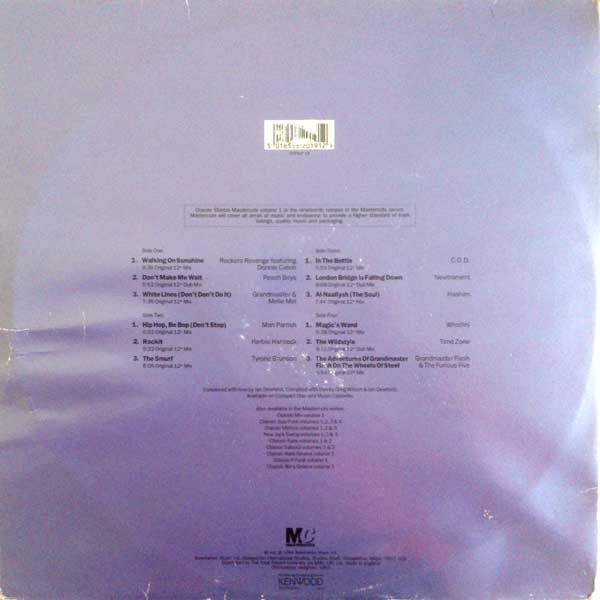 Various - Classic Electro Mastercuts Volume 1 | Mastercuts (CUTSLP 19) - 2