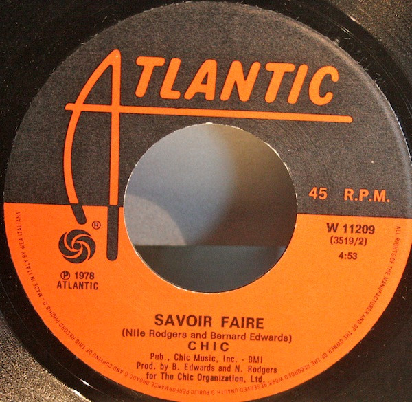 Chic - Le Freak | Atlantic (W 11209) - 4