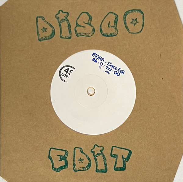 Moar - Disco Edits | 45 Loves (45L-O) - main