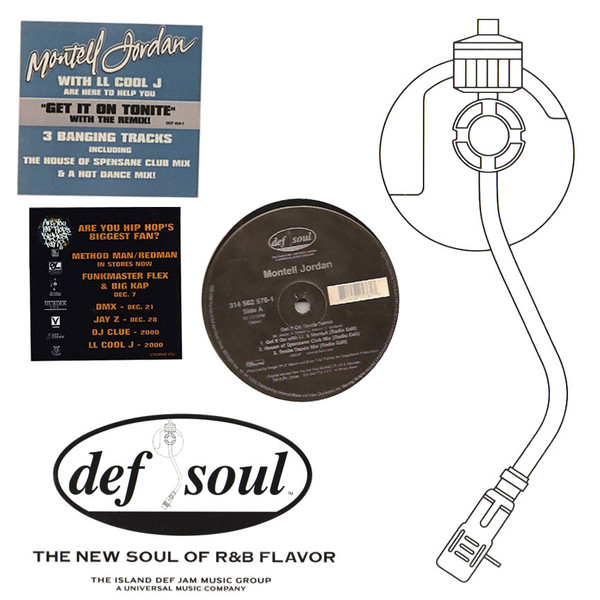 Montell Jordan - Get It On Tonite (Remix) | Def Soul (314 562 576-1)