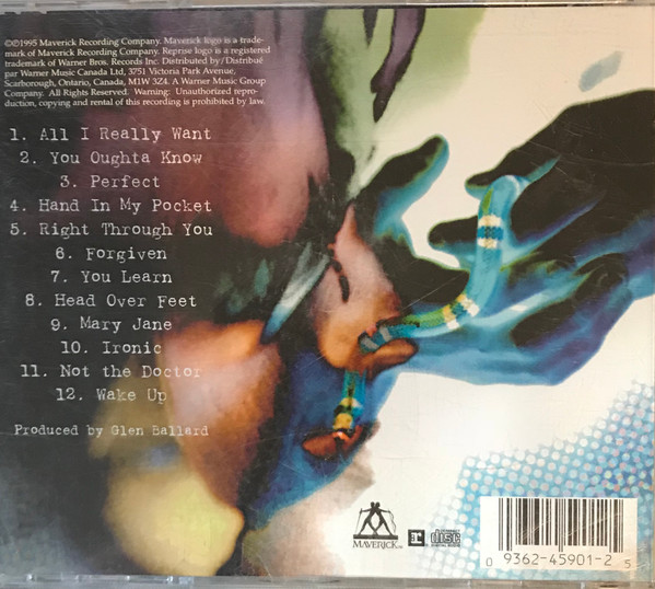 Alanis Morissette - Jagged Little Pill | Maverick (CDW 45901) - 3