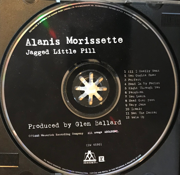 Alanis Morissette - Jagged Little Pill | Maverick (CDW 45901) - 4