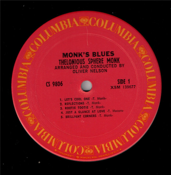 Thelonious Monk - Monk's Blues | Columbia (CS 9806) - 3