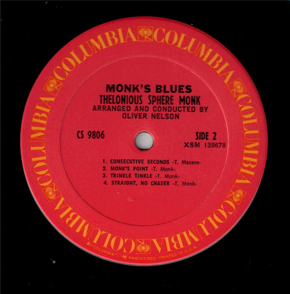 Thelonious Monk - Monk's Blues | Columbia (CS 9806) - 4