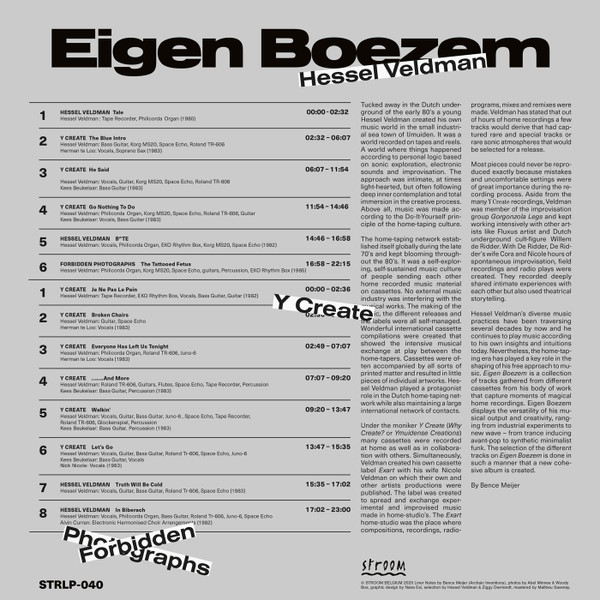 Hessel Veldman - Eigen Boezem | Stroom (STRLP-040) - 2