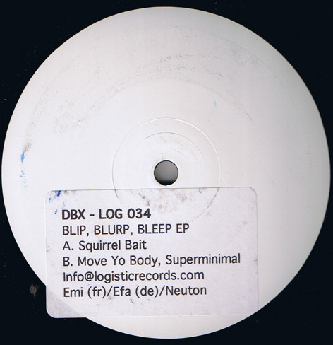 DBX - Blip, Blurp, Bleep EP | Logistic Records (LOG034)