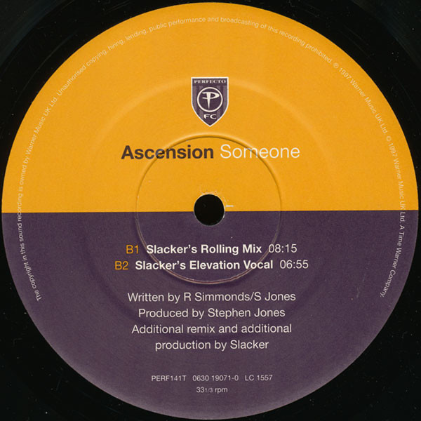 Ascension - Someone | Perfecto (PERF141T) - 4