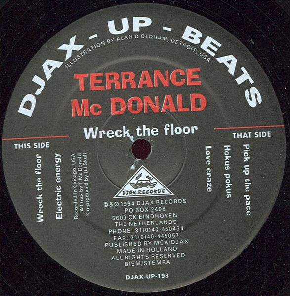 Terrance McDonald - Wreck The Floor | Djax-Up-Beats (DJAX-UP-198)