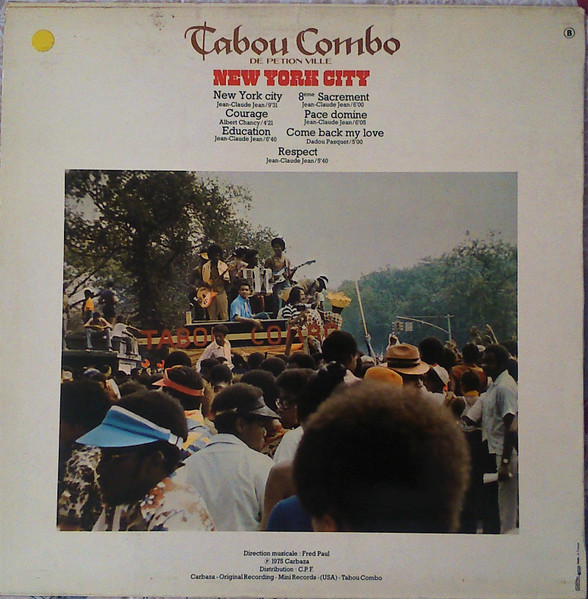Tabou Combo - New York City (8th Sacrement) | Carbaza (840 069) - 3