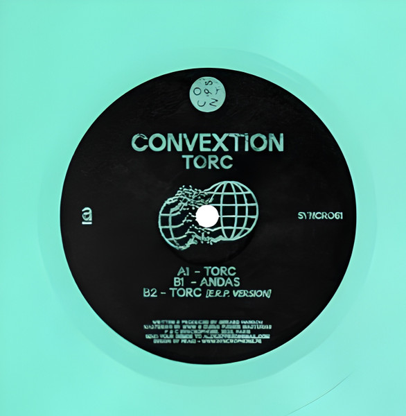 Convextion - Torc | Syncrophone Recordings (SYNCRO61) Convextion - Torc | Syncrophone Recordings (SYNCRO61)