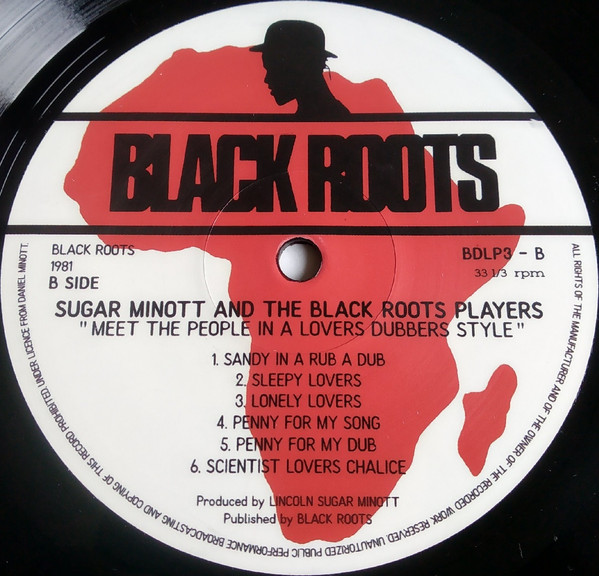 Sugar Minott  &  The Black Roots Players - Meet The People In A Lovers Dubbers Style | Black Roots (BDLP3) - 4