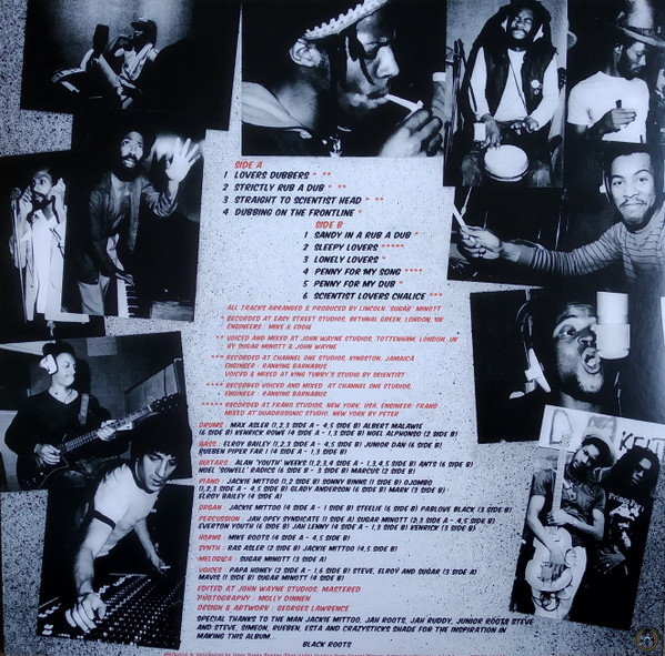 Sugar Minott  &  The Black Roots Players - Meet The People In A Lovers Dubbers Style | Black Roots (BDLP3) - 2