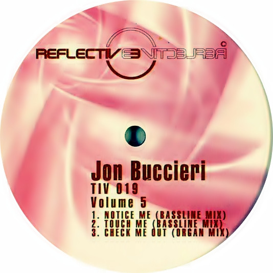 Jon Buccieri - Volume 5 | Reflective Records (TIV 19) - main Jon Buccieri - Volume 5 | Reflective Records (TIV 19) - main