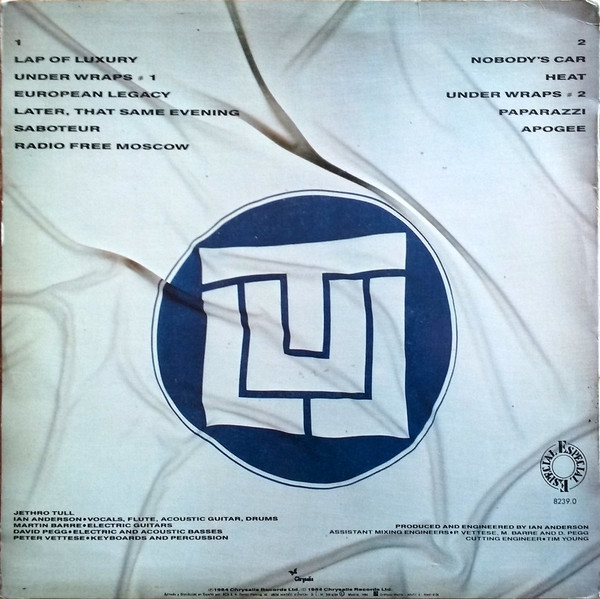 Jethro Tull - Under Wraps | Chrysalis (8239.0) - 2