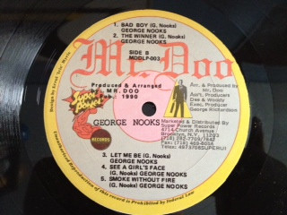 George Nooks - One Of A Kind | Mr. Doo (MDLP 003) - 4
