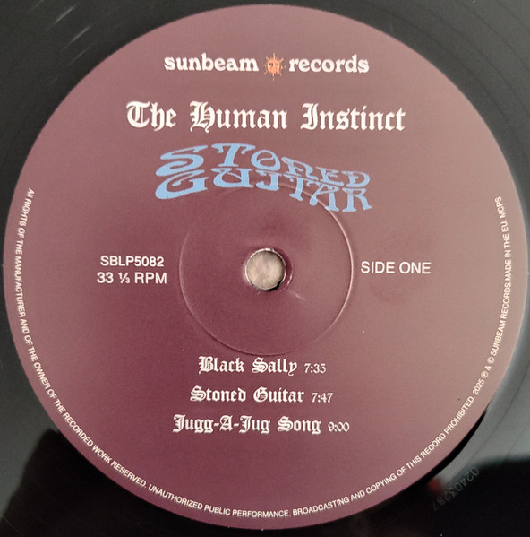 The Human Instinct - Stoned Guitar | Sunbeam Records (SBRLP5082) - 3