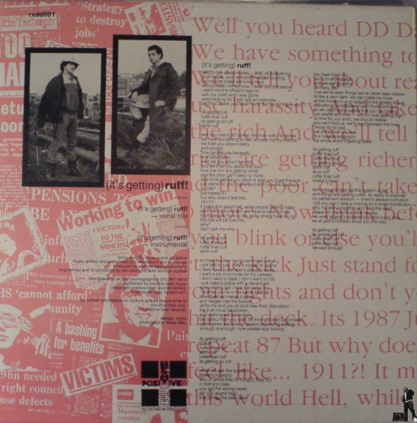 Rocky-X And DD Dance - (It's Getting) Ruff! | Positive Beat Records (RXDD001) - 2 Rocky-X And DD Dance - (It's Getting) Ruff! | Positive Beat Records (RXDD001) - 2