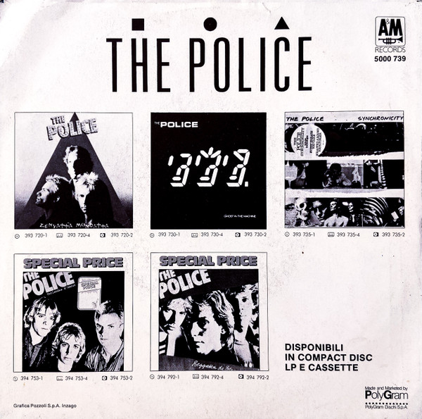 The Police - Every Breath You Take (The Singles) | A&M Records (5000 739) - 2 The Police - Every Breath You Take (The Singles) | A&M Records (5000 739) - 2