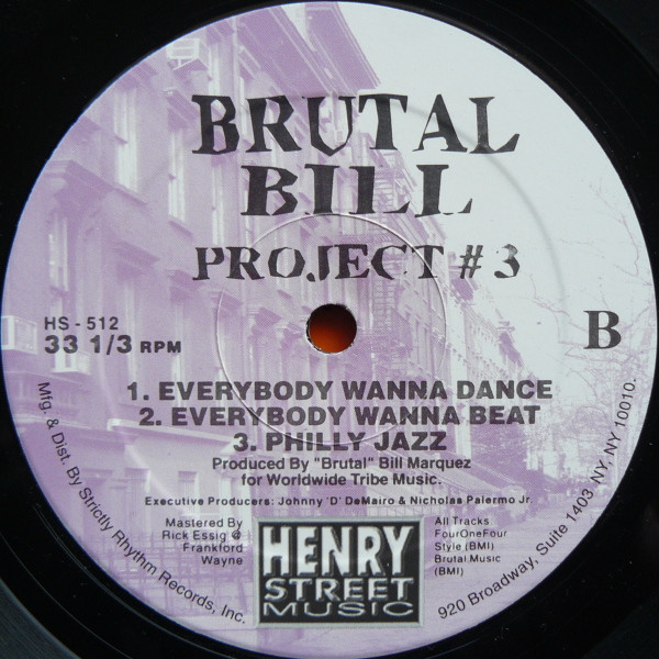 Brutal Bill - Project #3 | Henry Street Music (HS 512) - 2