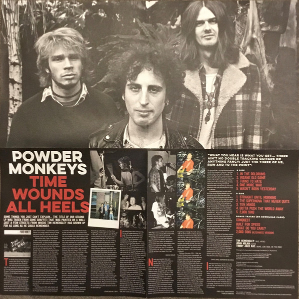The Powder Monkeys - Time Wounds All Heels | Desperate Records (DEFCON10) - 2