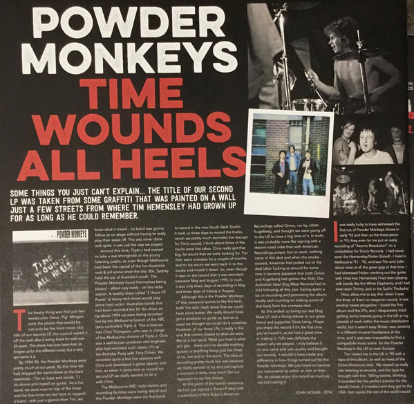The Powder Monkeys - Time Wounds All Heels | Desperate Records (DEFCON10) - 3