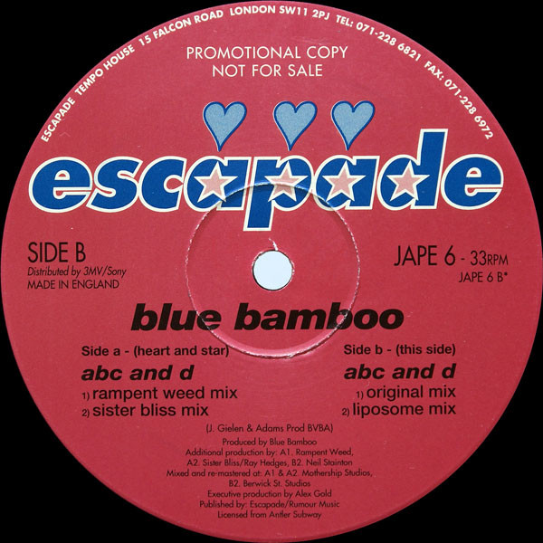 Blue Bamboo - ABC And D | Escapade (JAPE 6) - main