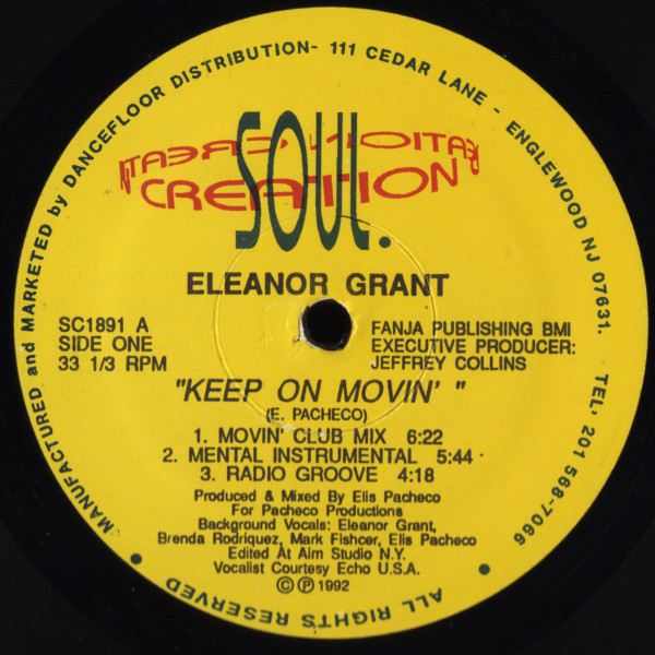 Eleanor Grant - Keep On Movin' | Soul Creation (SC1891)