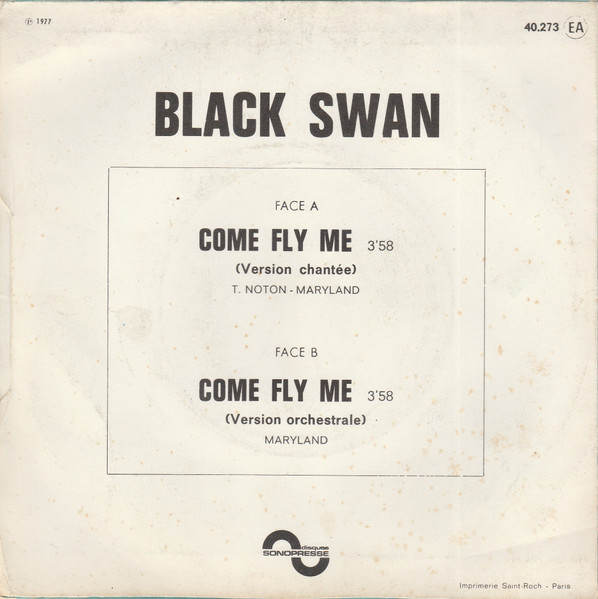 Black Swan - Come Fly Me | Sonopresse (40.273) - 3 Black Swan - Come Fly Me | Sonopresse (40.273) - 3