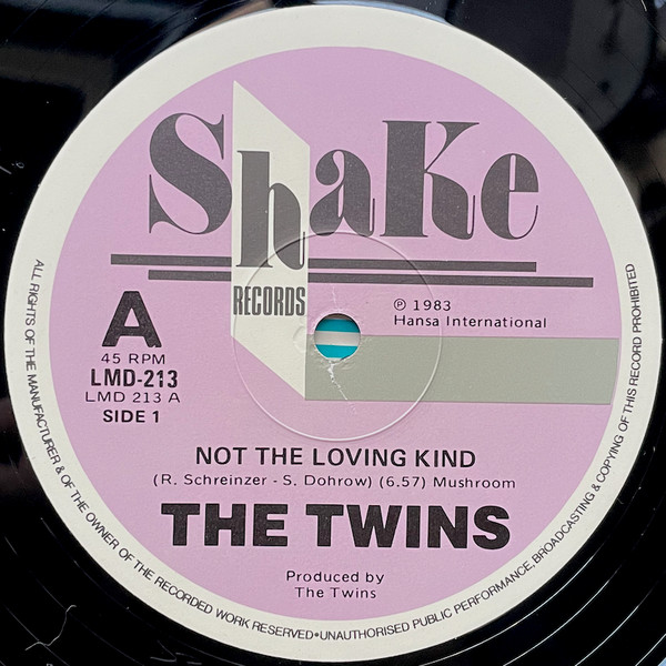 The Twins - Not The Loving Kind | Shake Records (LMD-213) - 3 The Twins - Not The Loving Kind | Shake Records (LMD-213) - 3