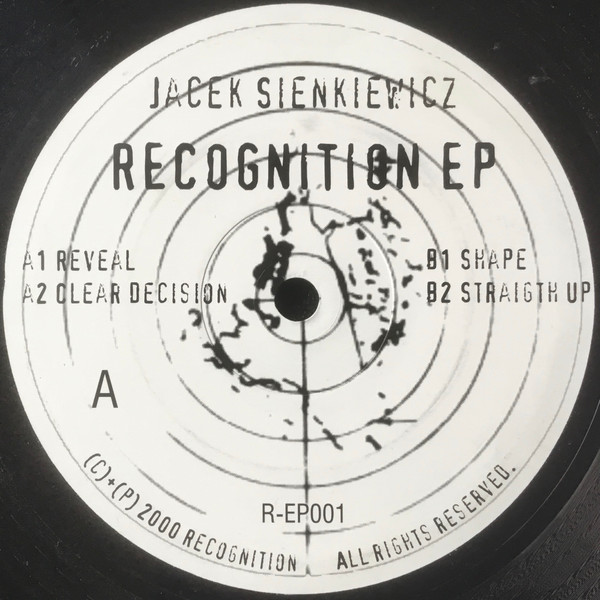 Jacek Sienkiewicz - Recognition EP | Recognition (R-EP001)