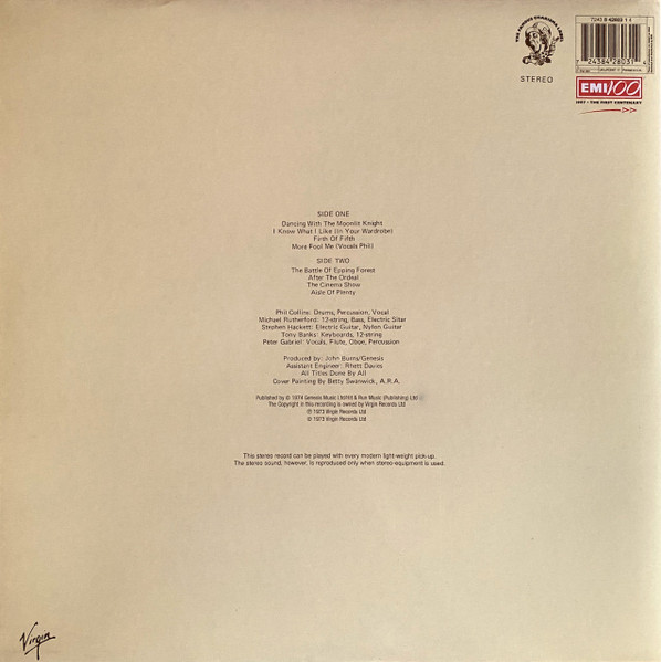 Genesis - Selling England By The Pound | Charisma (7243 8 42803 1 4) - 3