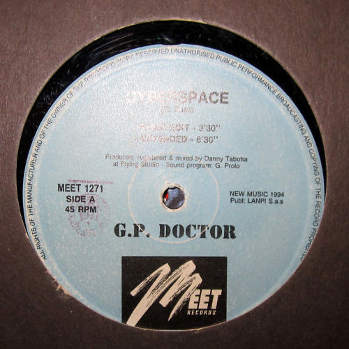 G.P. Doctor - Cyberspace | Meet Records (MEET 1271)