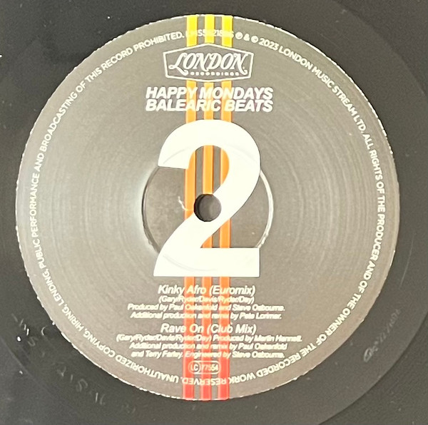 Happy Mondays - Balearic Beats | London Records (LMS5521896) - 3