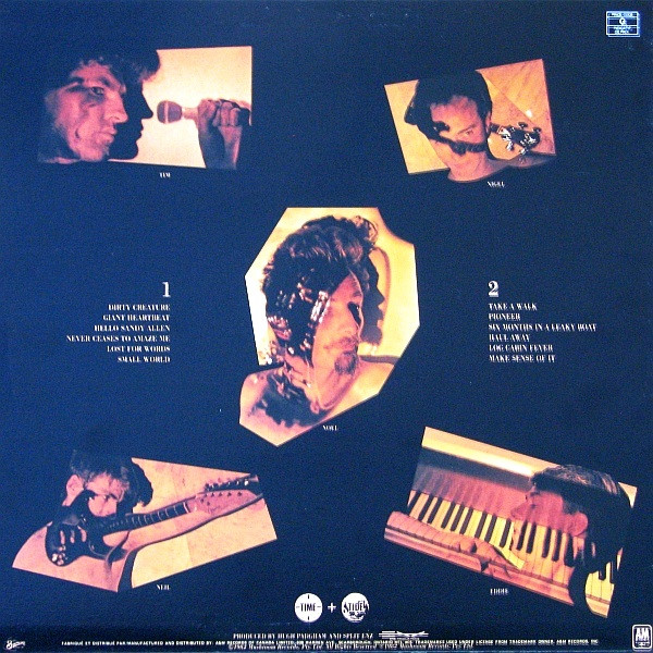 Split Enz - Time And Tide | A&M Records (SP 4894) - 2