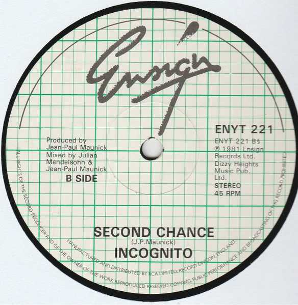 Incognito - North London Boy | Ensign (ENYT 221) - 2
