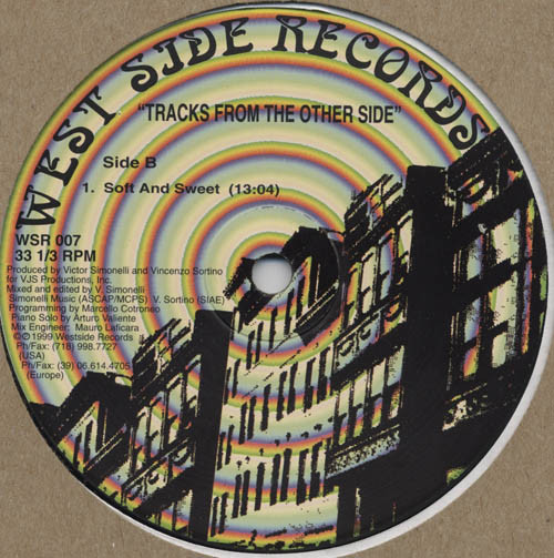 Victor Simonelli - Tracks From The Other Side | West Side Records (WSR 007) - 2