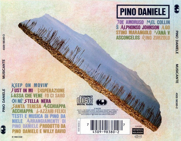 Pino Daniele - Musicante | CGD (4509 98380-2) - 2