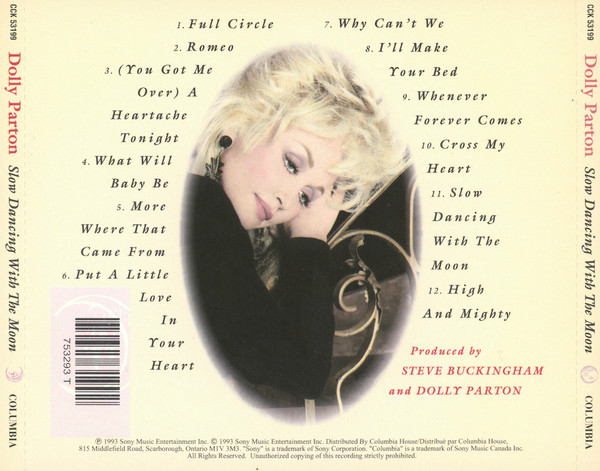 Dolly Parton - Slow Dancing With The Moon | Columbia (CCK 53199) - 2