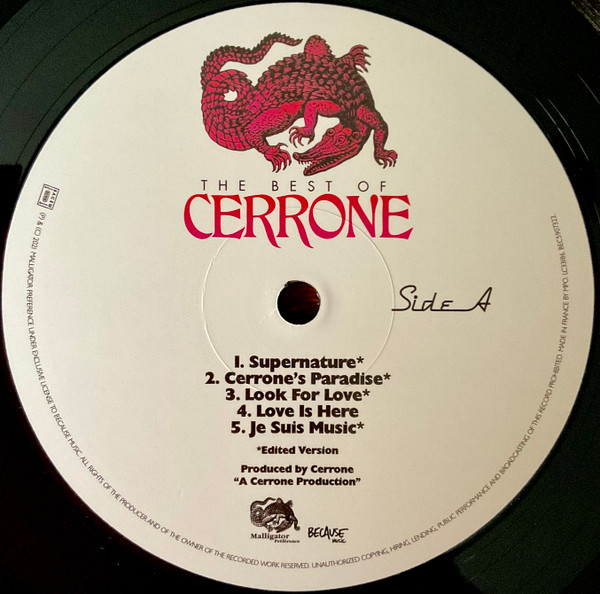 Cerrone - The Best Of Cerrone | Because Music (BEC5907322) - 3 Cerrone - The Best Of Cerrone | Because Music (BEC5907322) - 3