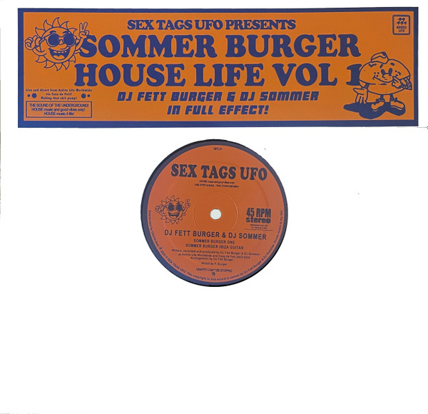 DJ Fett Burger & Dj Sommer - Sommer Burger House Life Vol 1 | Sex Tags UFO (UFO 21)