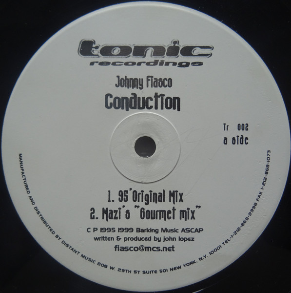 Johnny Fiasco - Conduction | Tonic Recordings (TR-002)