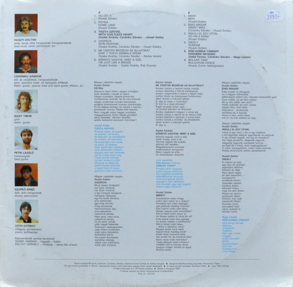 Profán - Pro Pátria | Hungaropop (BP 005) - 2