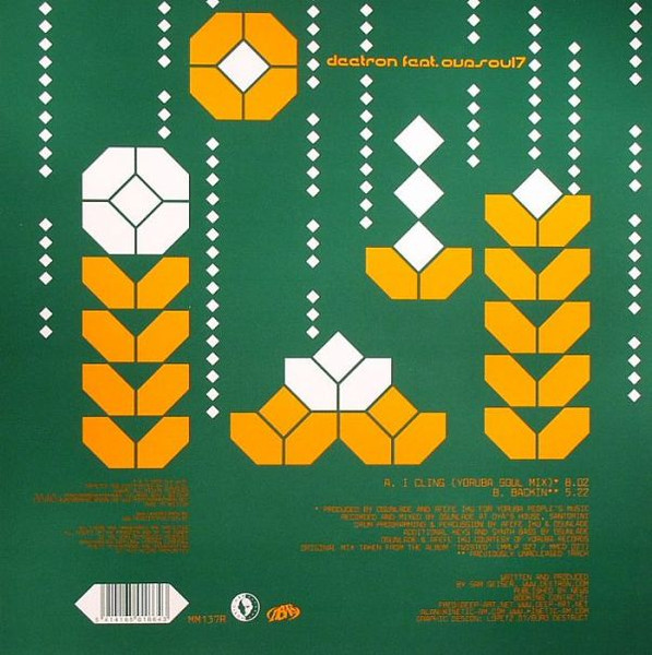 Deetron Feat. Ovasoul7 - I Cling Remix | Music Man Records (MM 137R)