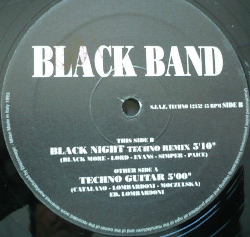 Black Band - Black Night Remix | Technology (TECHNO 12.152)