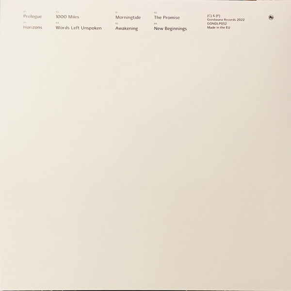 Jasmine Myra - Horizons | Gondwana Records (GONDLP052) - 2